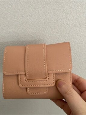 Compact Women's Wallet - Blush Pink